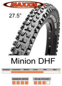 Maxxis Minion DHF 27.5" däck, cykeldäck