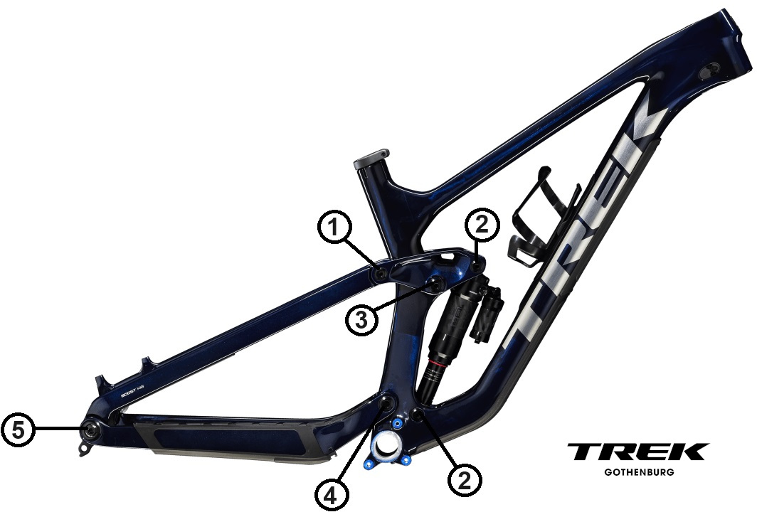 Lagersats Trek Slash Gen5 2021-2023