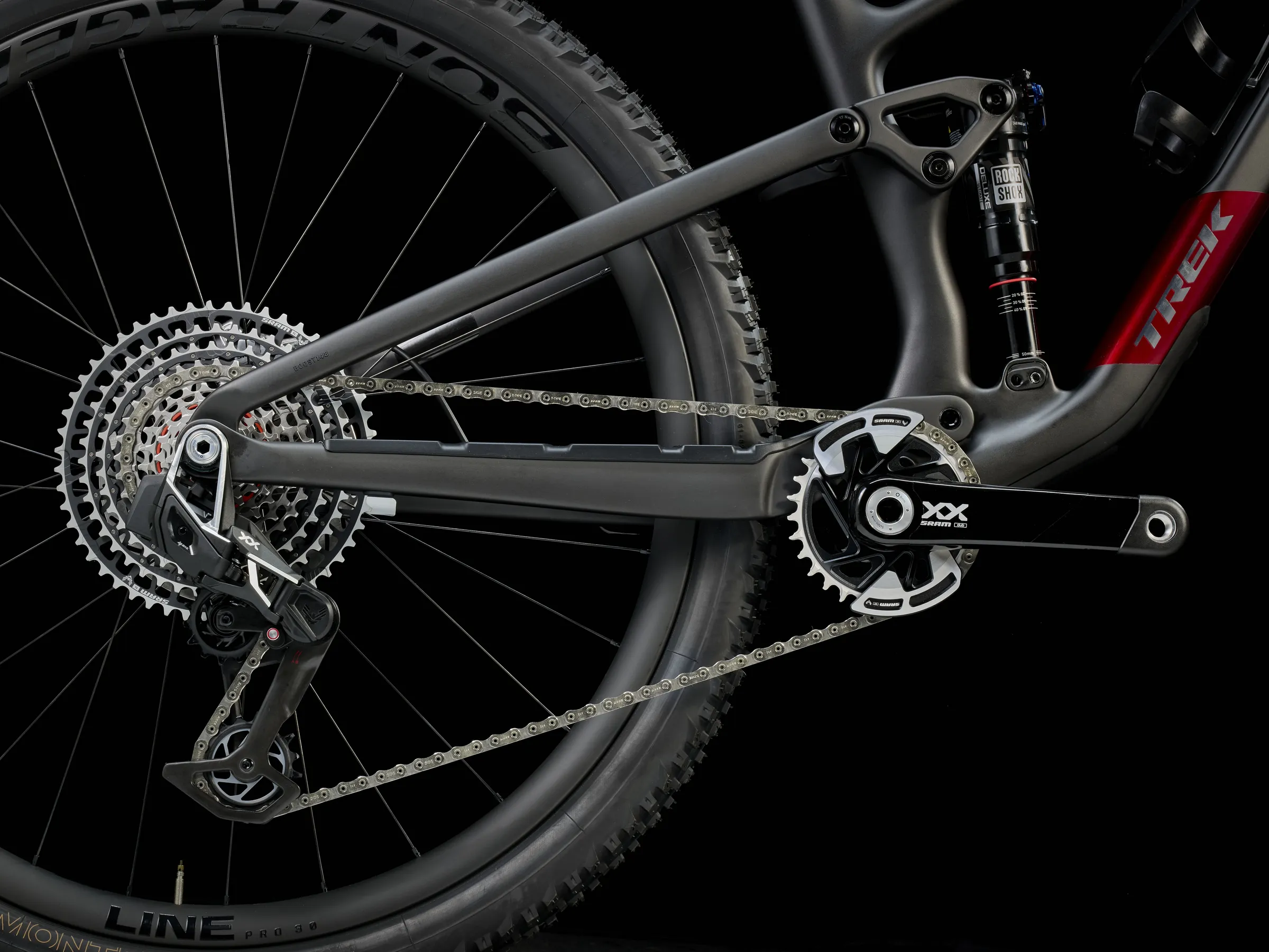 Top Fuel 9.9 XX AXS S 27.5 Matte Dark Web
