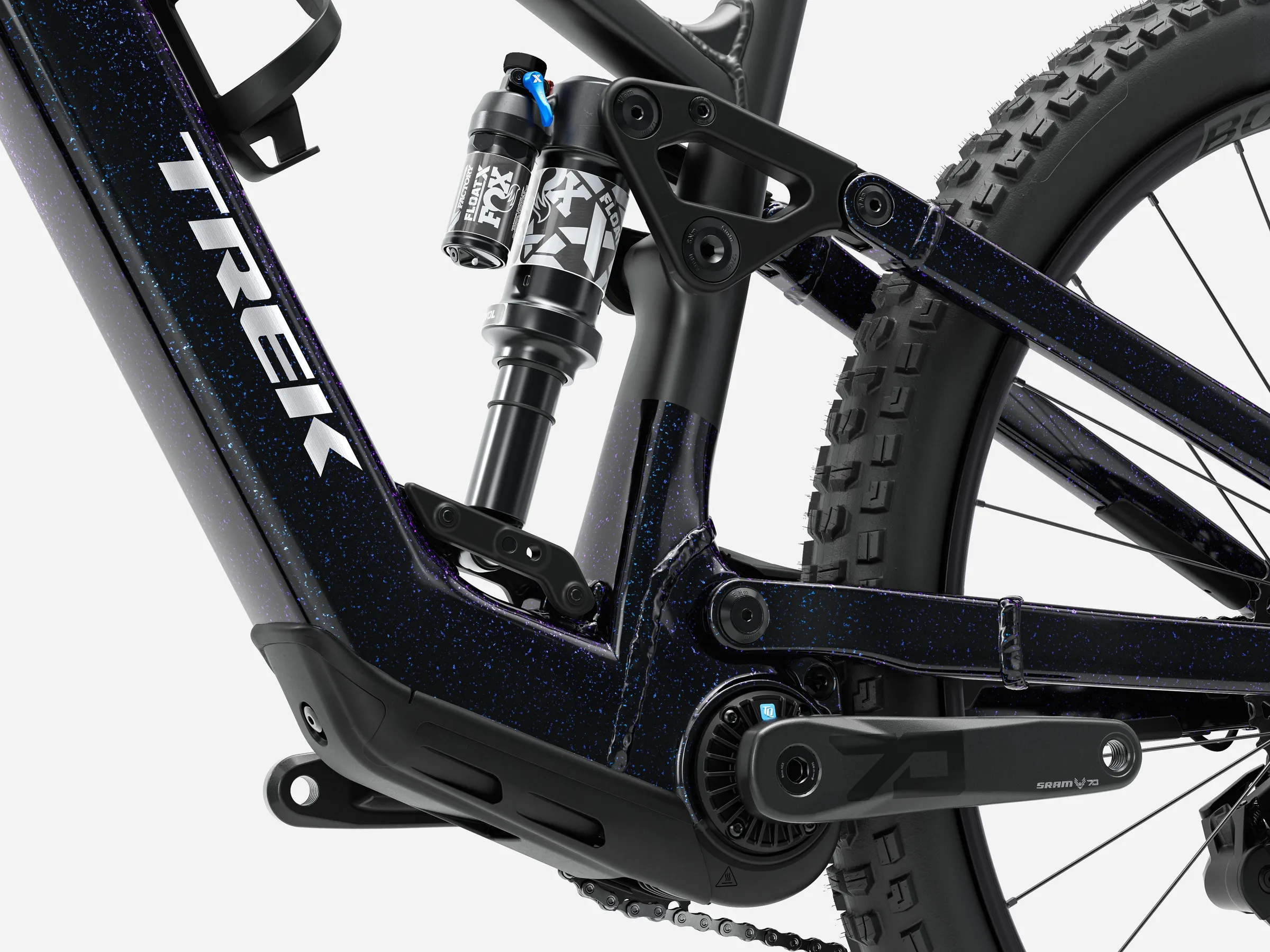 FUEL+ EX 8 EU S Trek Black/Purple Flip Splatter