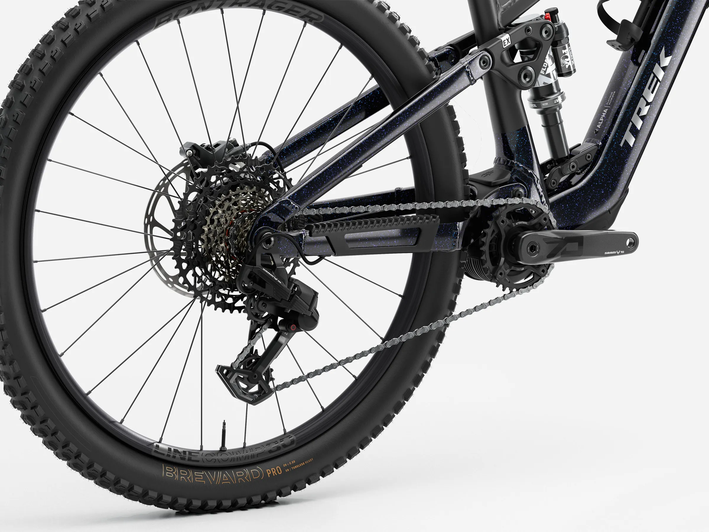 FUEL+ EX 8 EU S Trek Black/Purple Flip Splatter