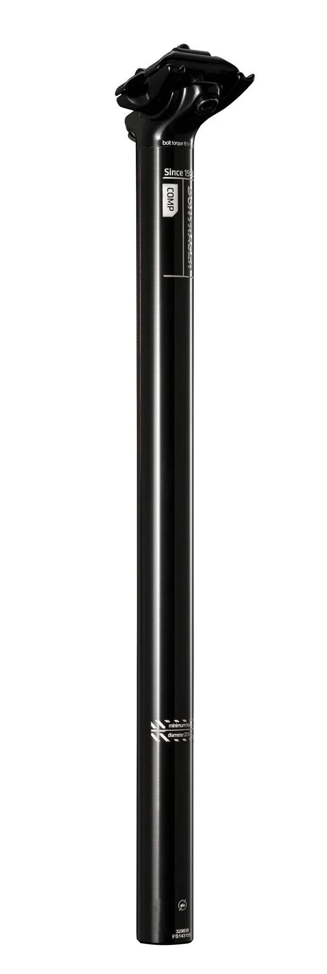 Sadelstolpe Bontrager Comp 8 mm offset 27,2 x 330