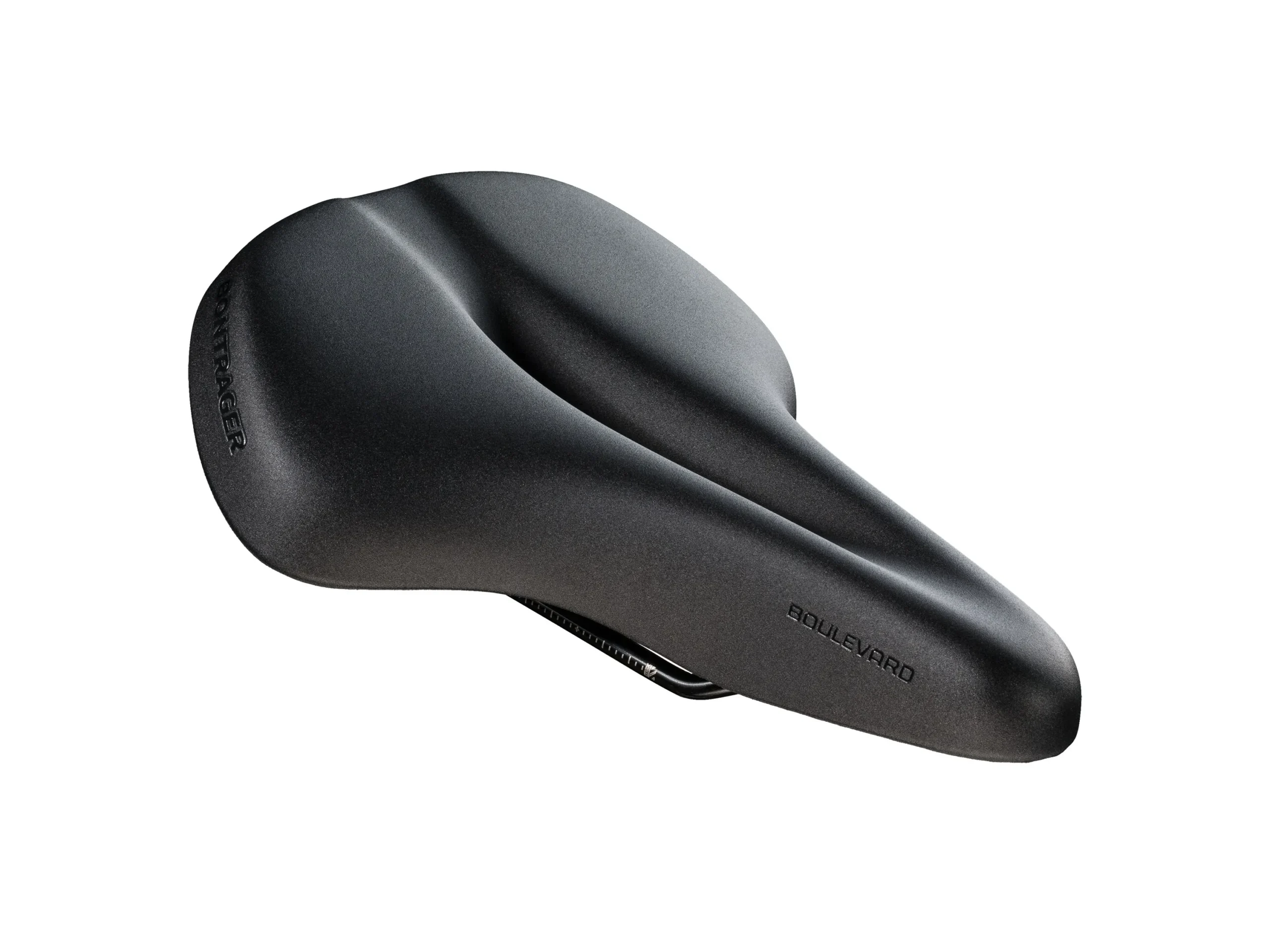 Sadel Bontrager Boulevard 225 mm Svart