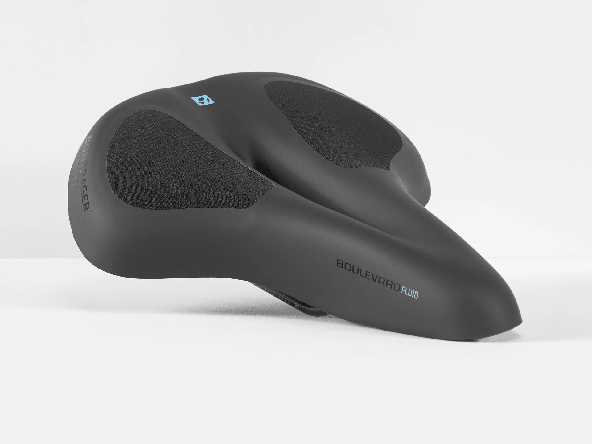 Sadel Bontrager Boulevard Fluid 205 mm Svart
