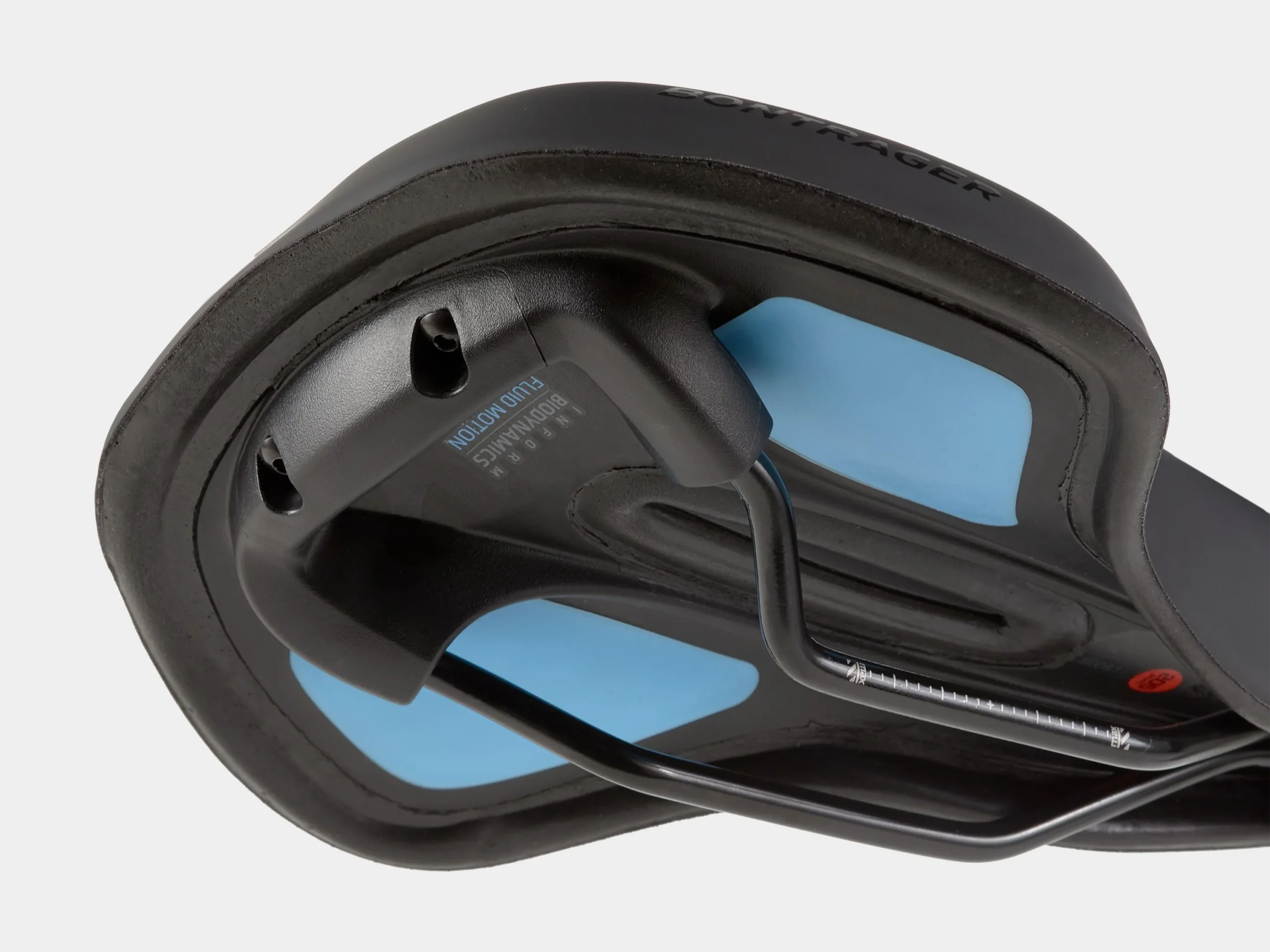 Sadel Bontrager Boulevard Fluid 225 mm Svart