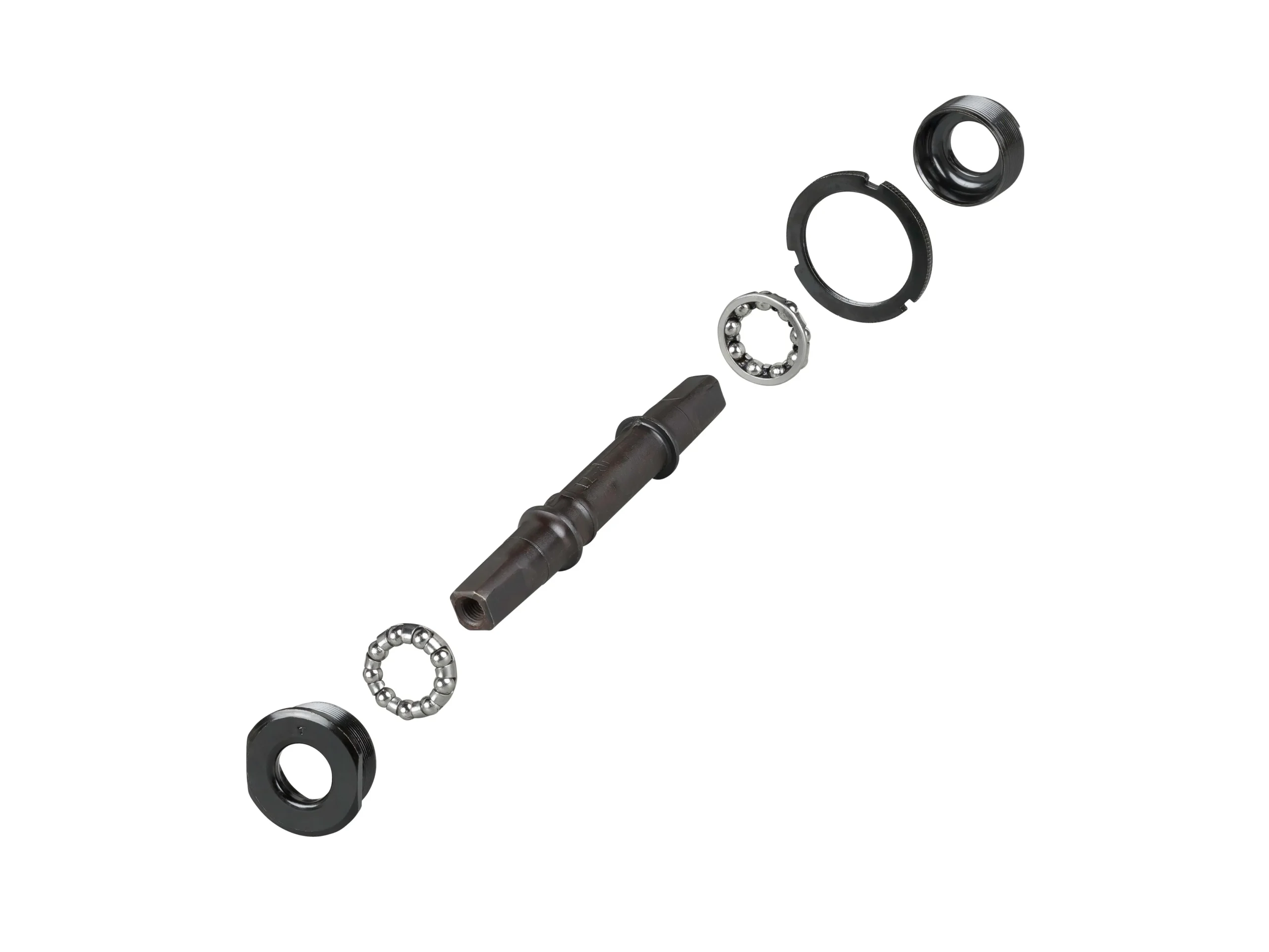 BB Trek 73x131mm Threaded 5-Piece Black