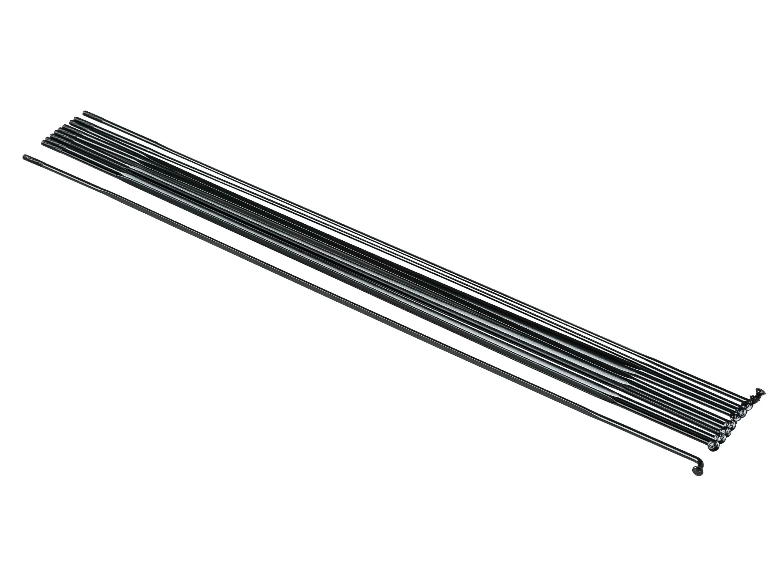 Eker Bontrager platt 276 mm Svart 10-pack