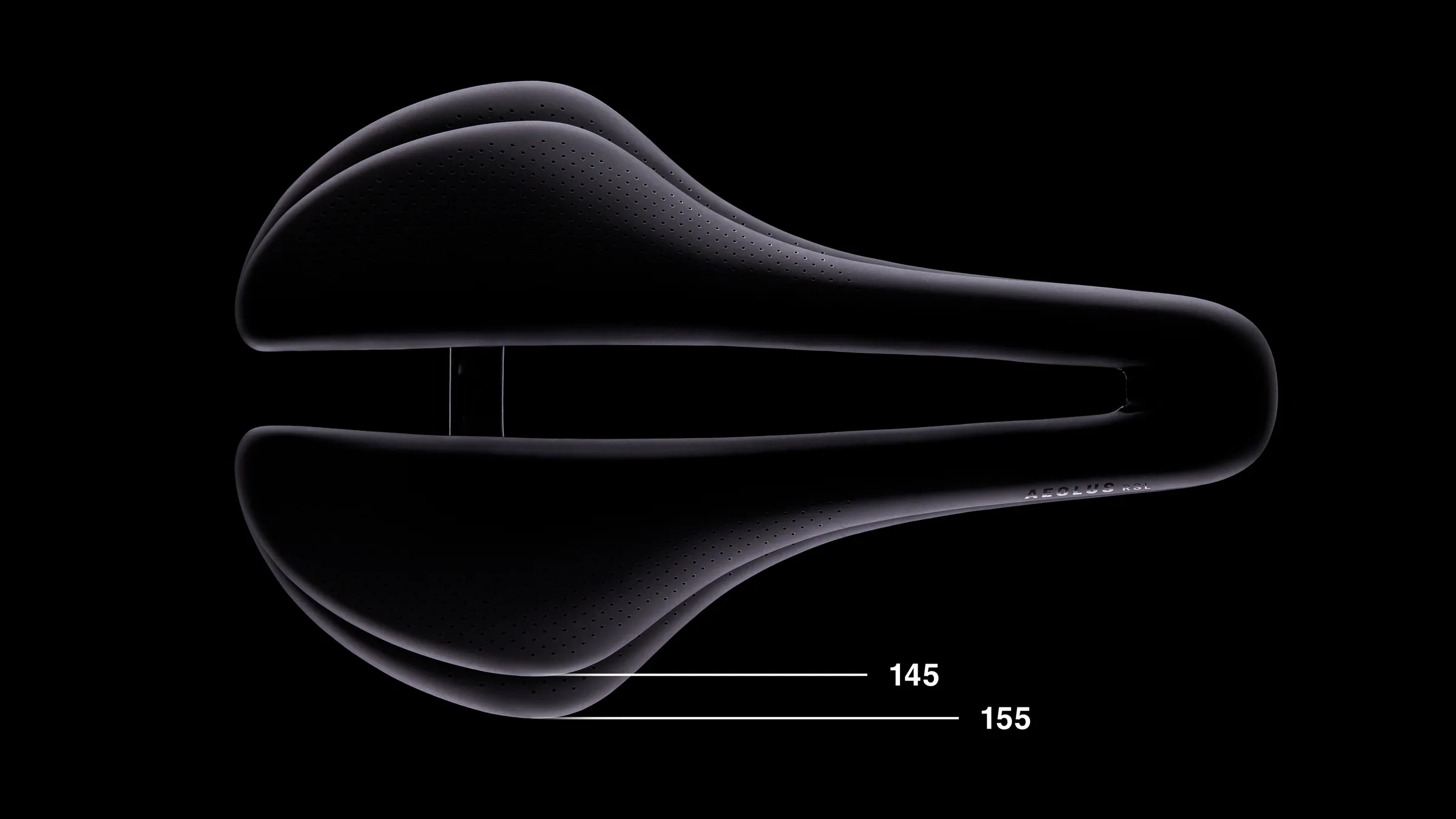 Sadel Bontrager Aeolus Pro 155 mm Svart