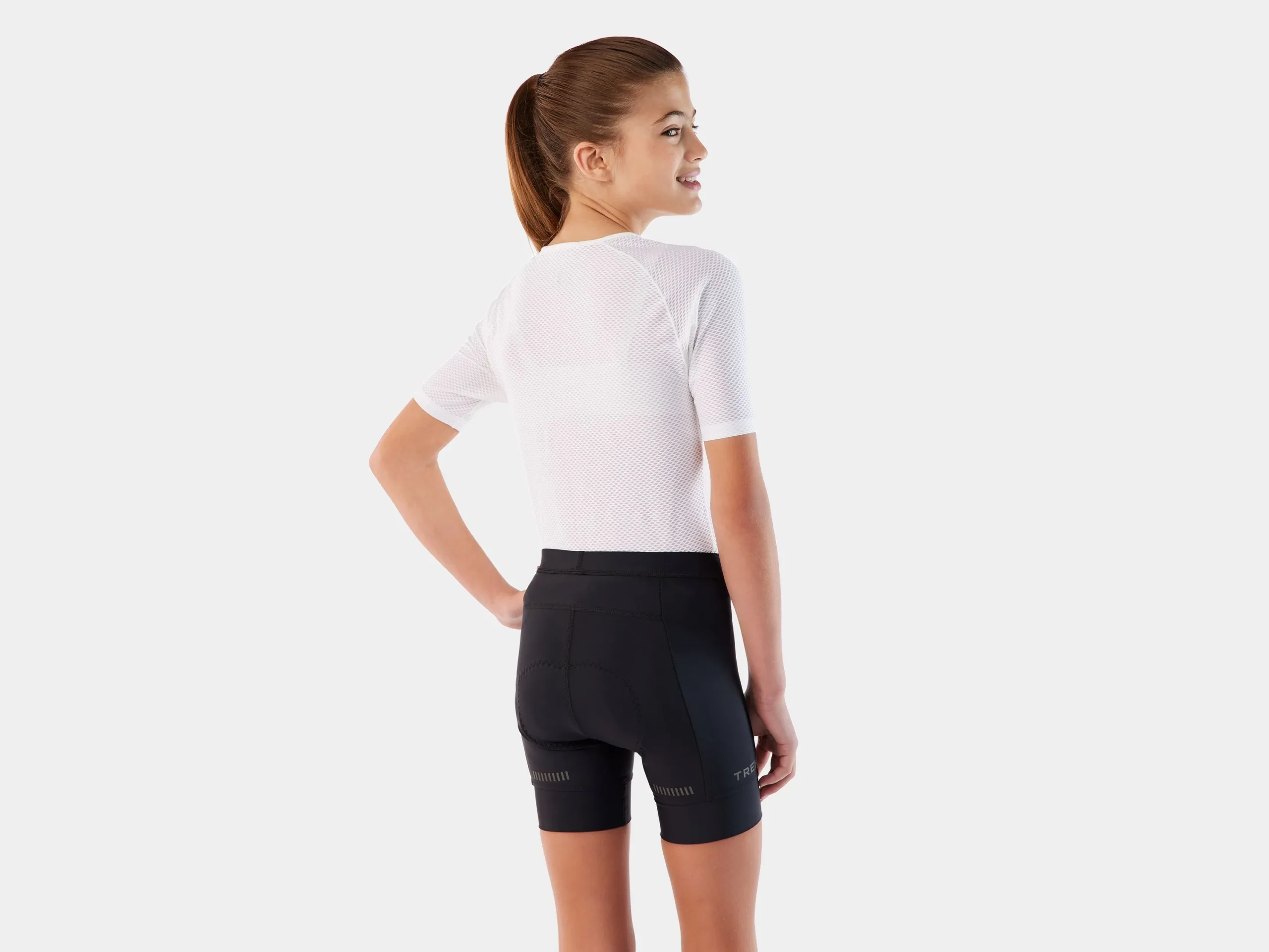 Shorts Trek Youth Large Svart