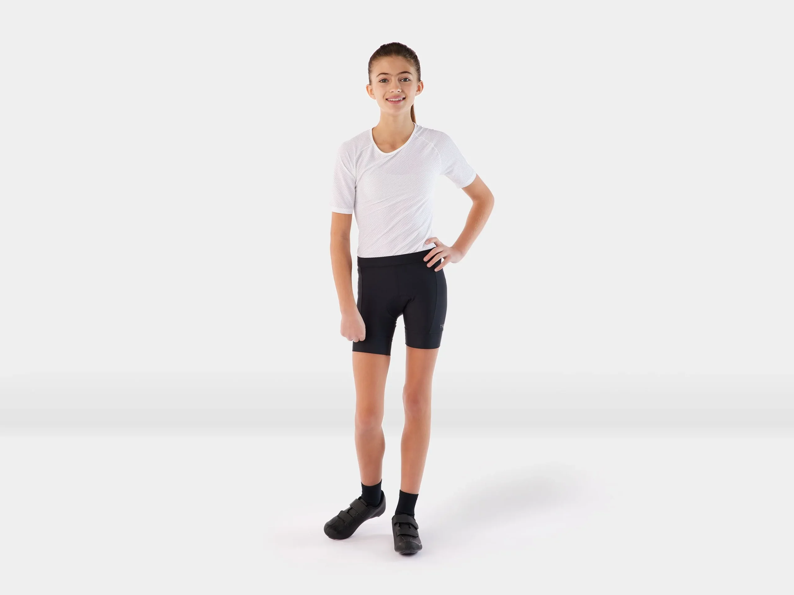 Shorts Trek Youth Large Svart