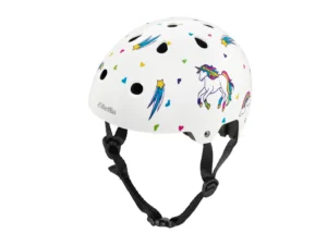 Hjälm Electra Lifestyle Unicorn Medium White Metal