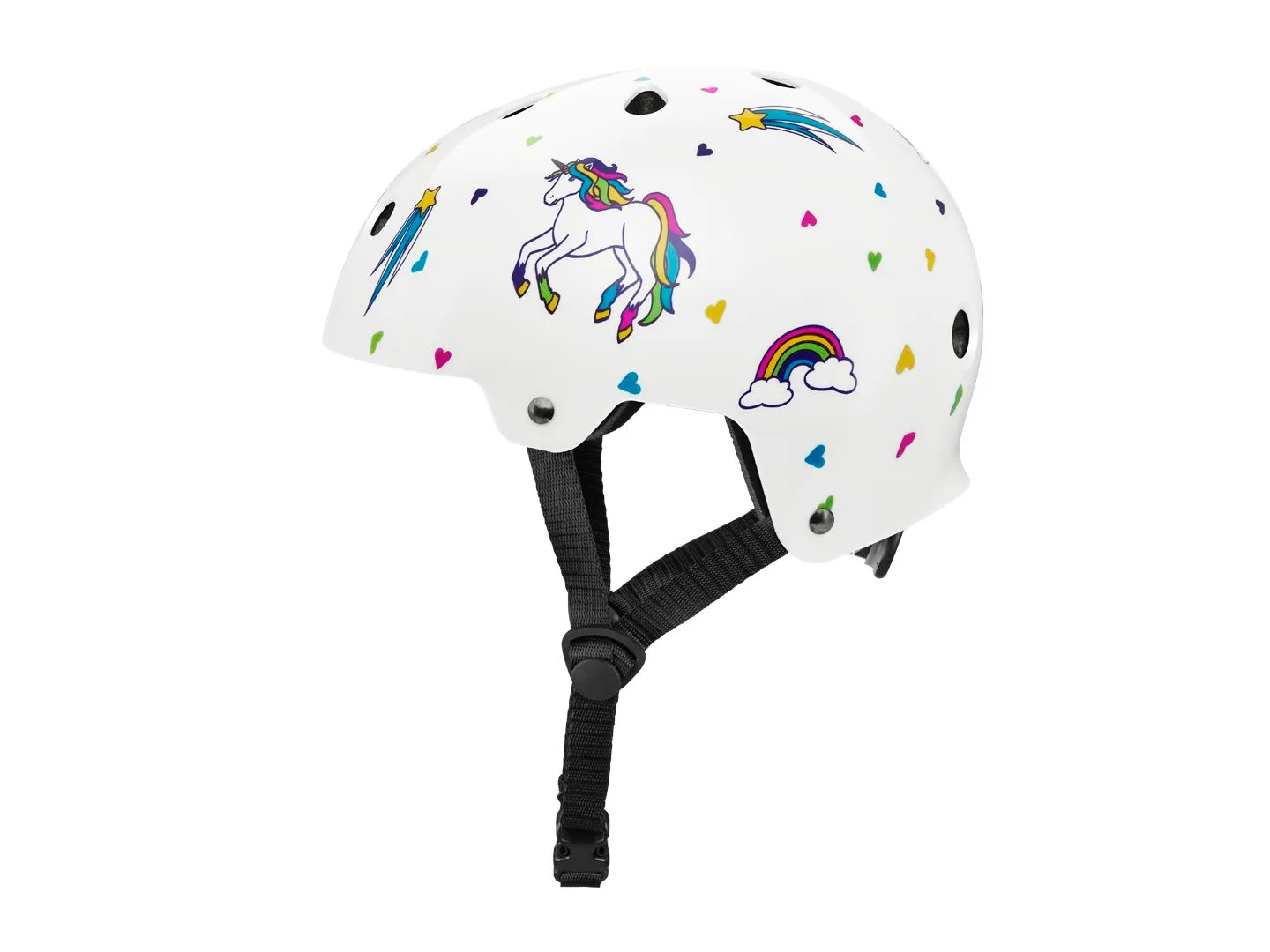 Hjälm Electra Lifestyle Unicorn Large White Metall