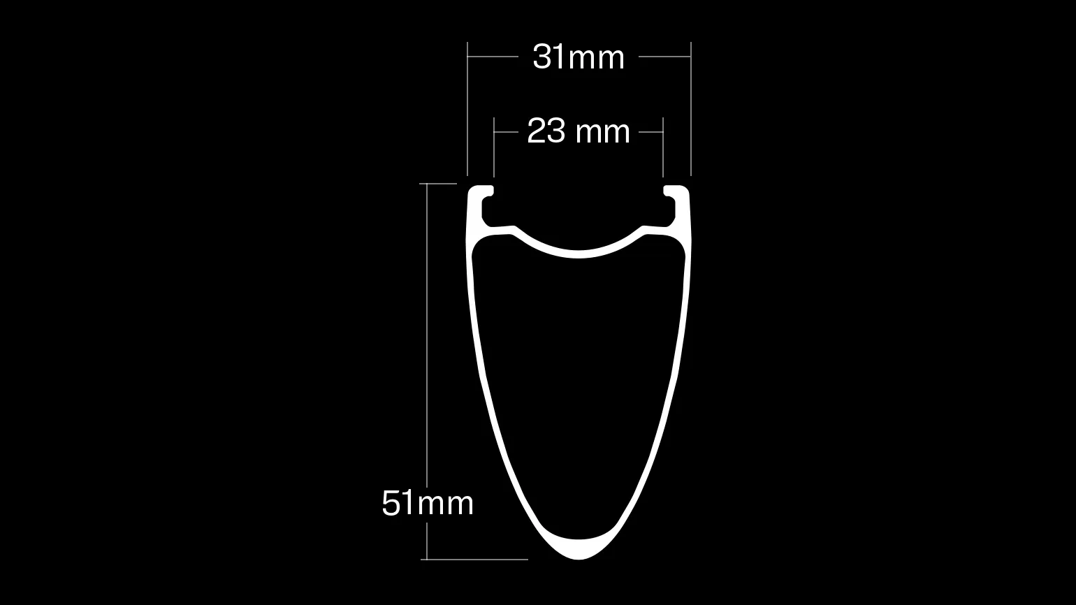 Bakhjul Bontrager Aeolus RSL 51 TLR Disc Shim11 Sv