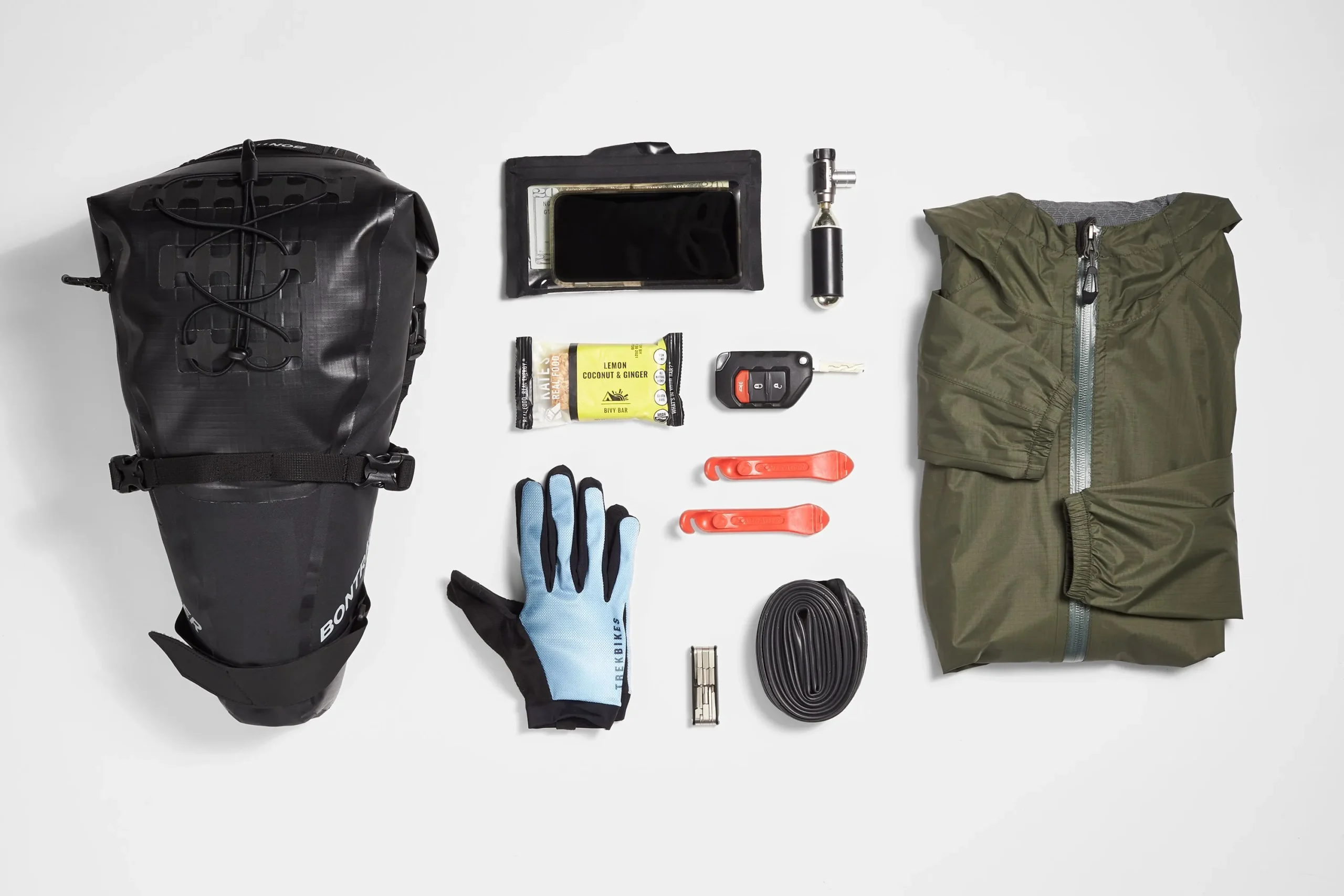 Väska Bontrager Adventure Sadelväska Svart