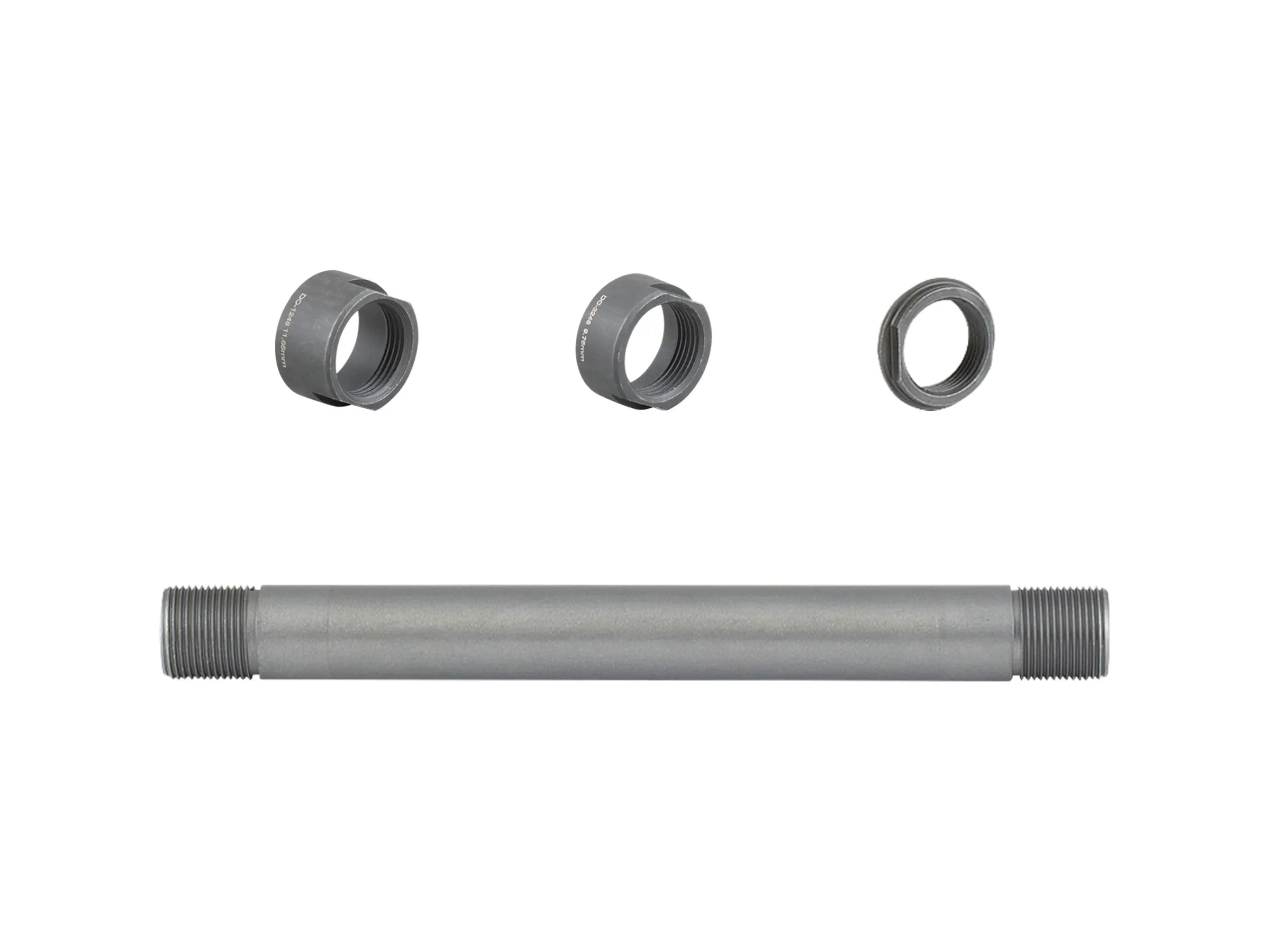 Hubaxle Bontrager DC-3248 Axle Kit 148mm Silver Re