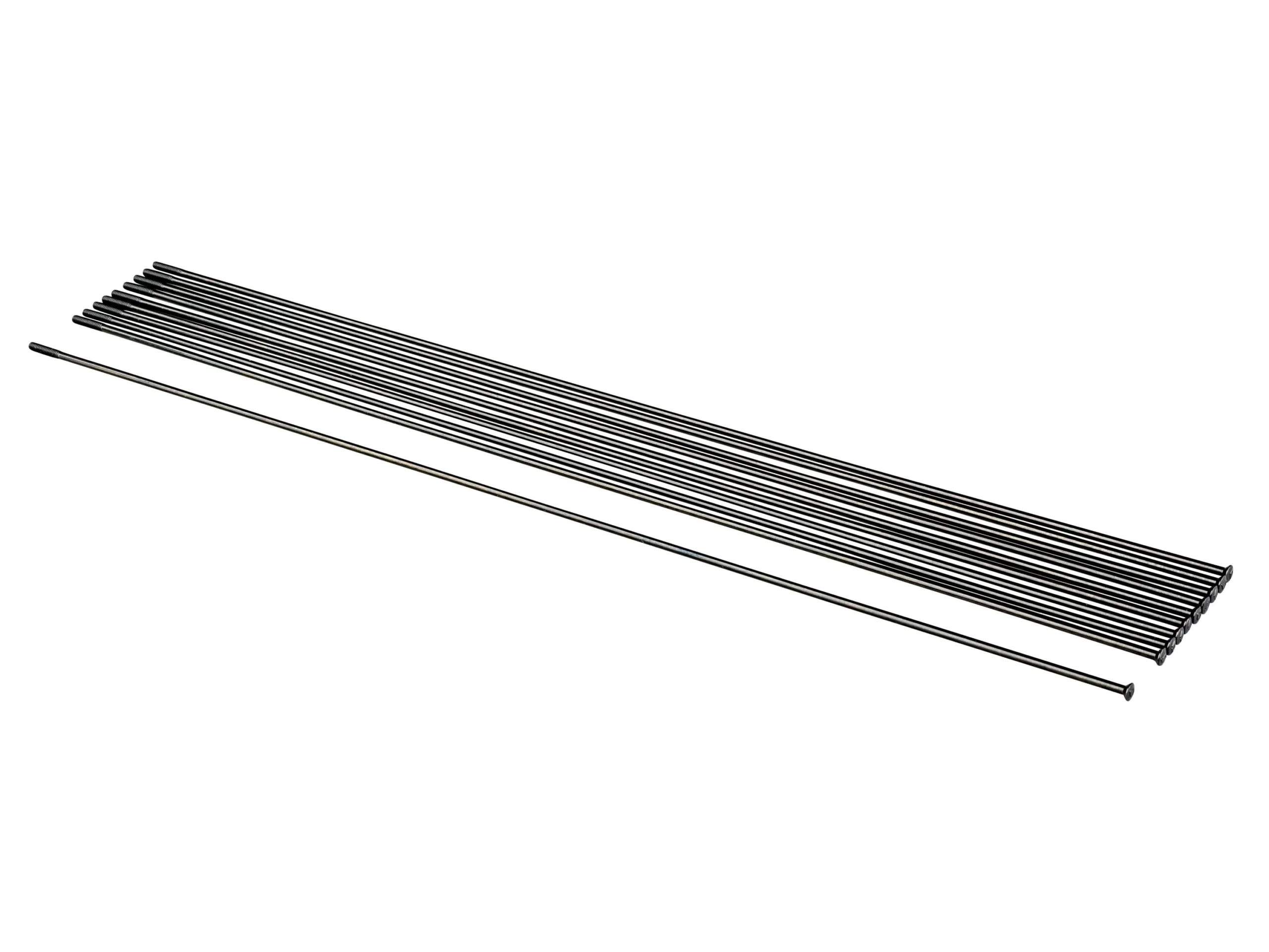 Spoke Bontrager Nail Head 280mm Black 10/Pack