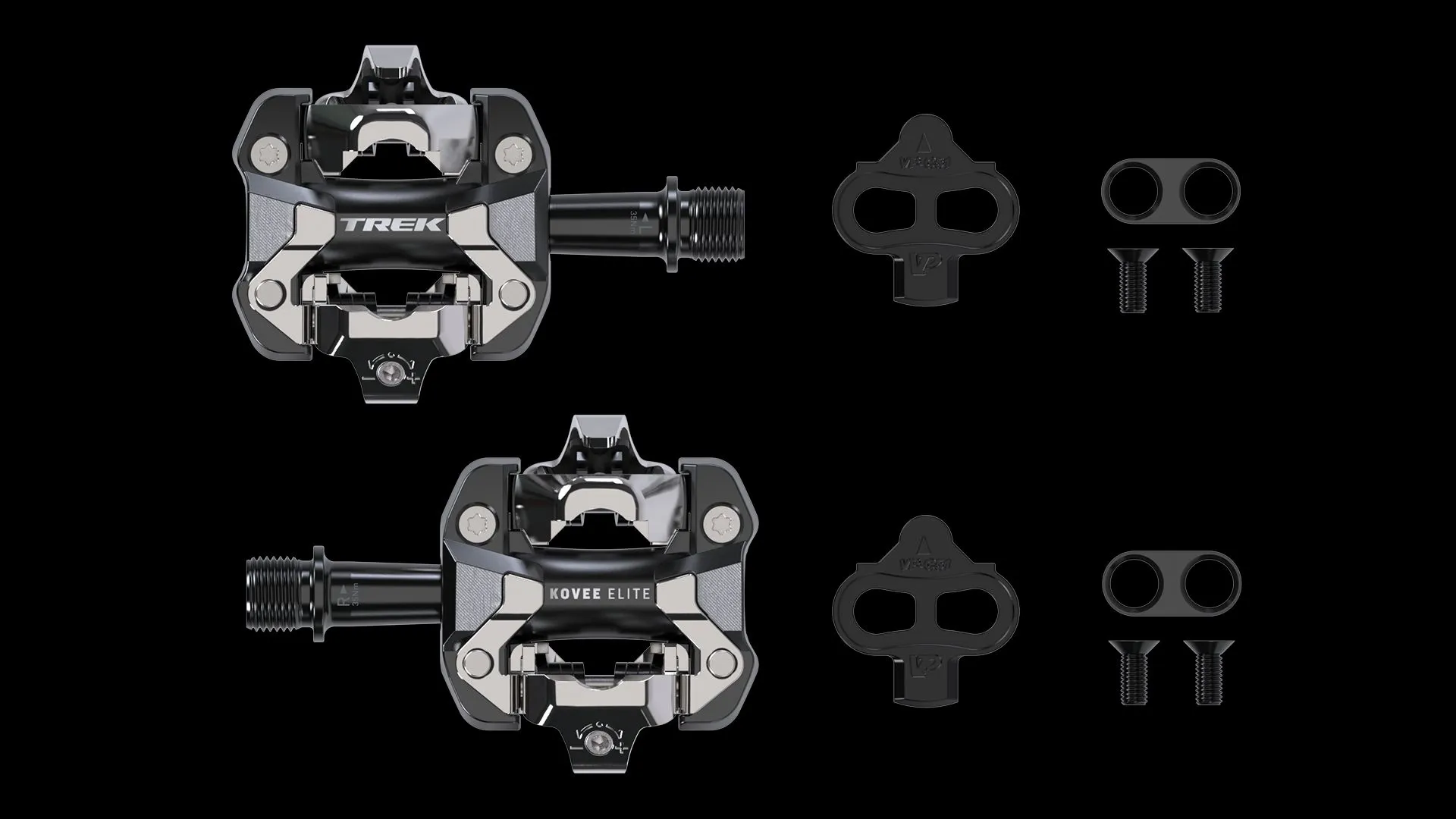 Pedal Trek Line Comp Svart