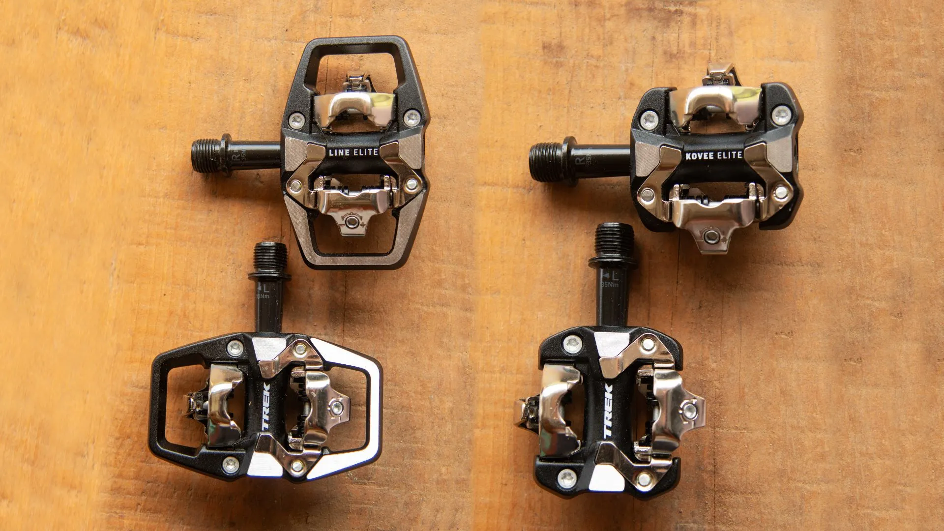 Pedal Trek Line Comp Svart