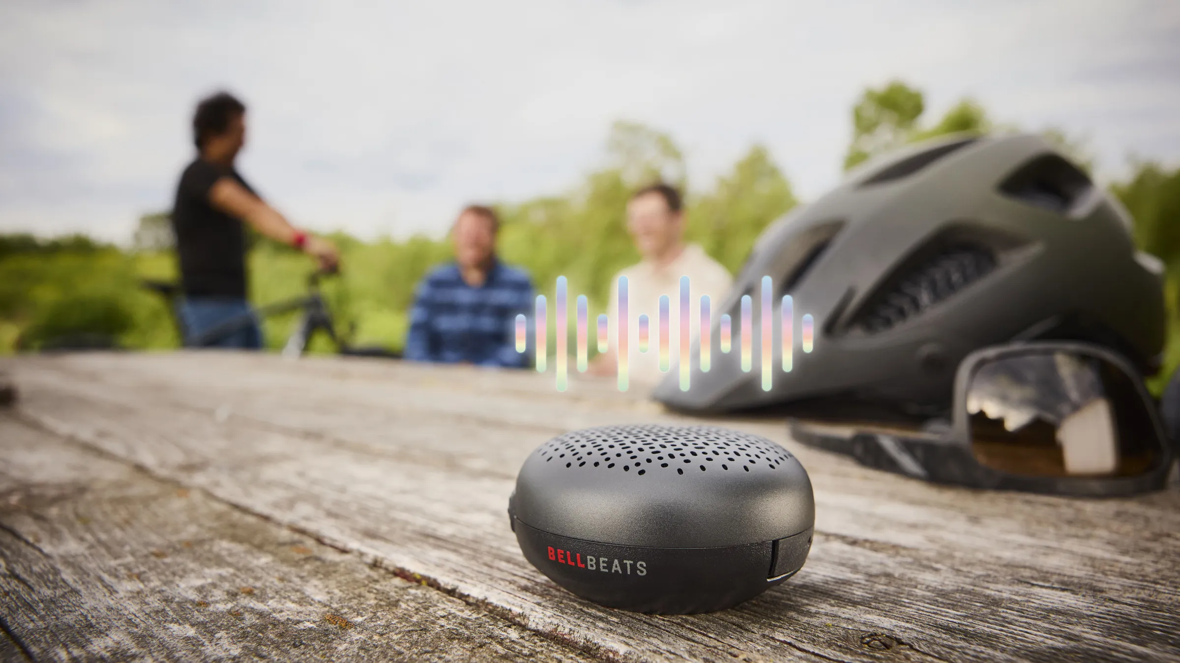 Lampa Trek BellBeats Svart