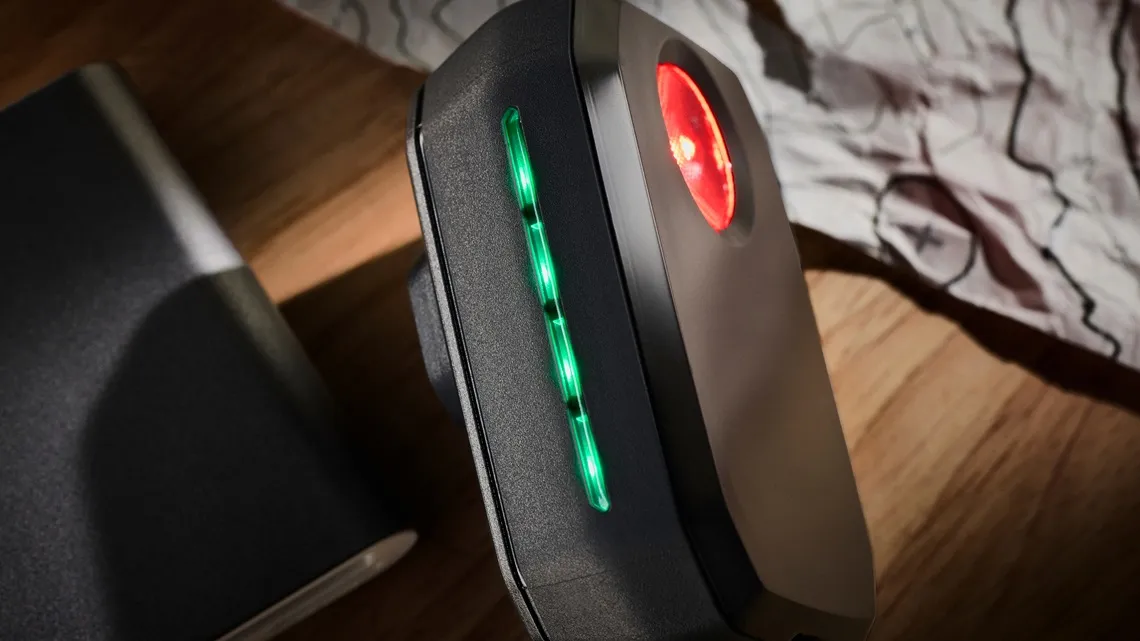 Lampa Trek CarBack USB-laddning baklampa Svart
