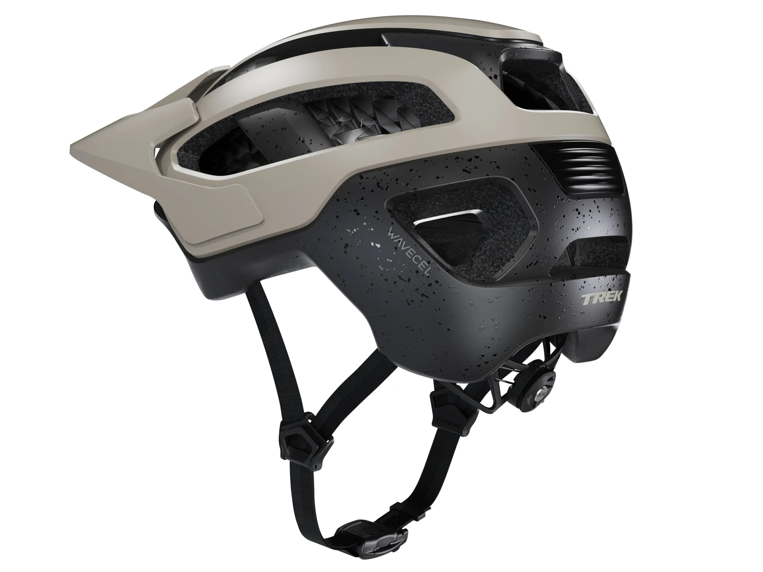 Hjälm Trek Rally WaveCel Small Chinchilla/Svart Sp
