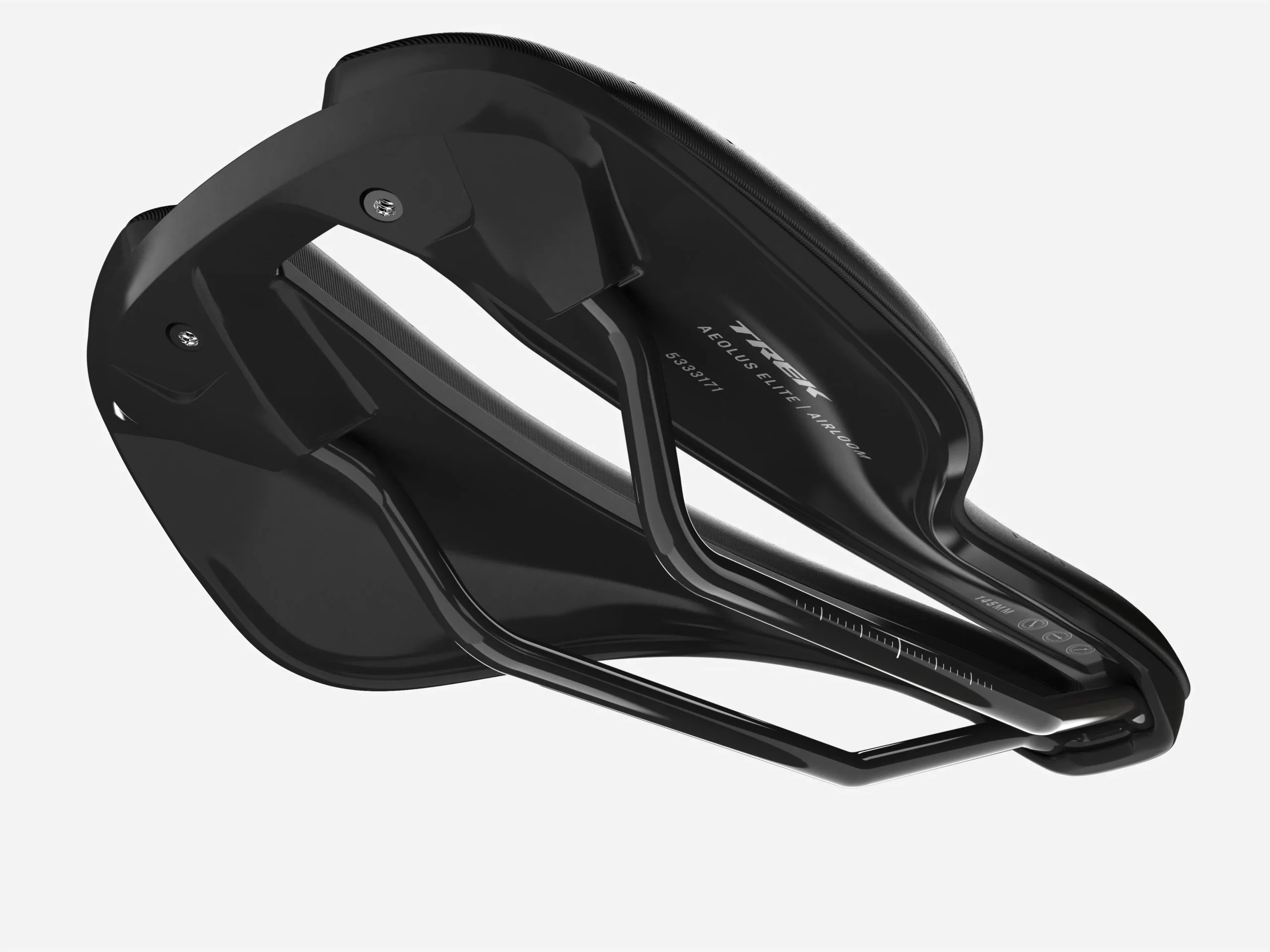 Sadel Trek Aeolus Elite Airloom 155 mm svart