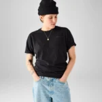 T-shirt Trek Monochromatic Logo L Svart/Svart