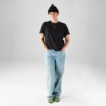 T-shirt Trek Monochromatic Logo XS Svart/Svart