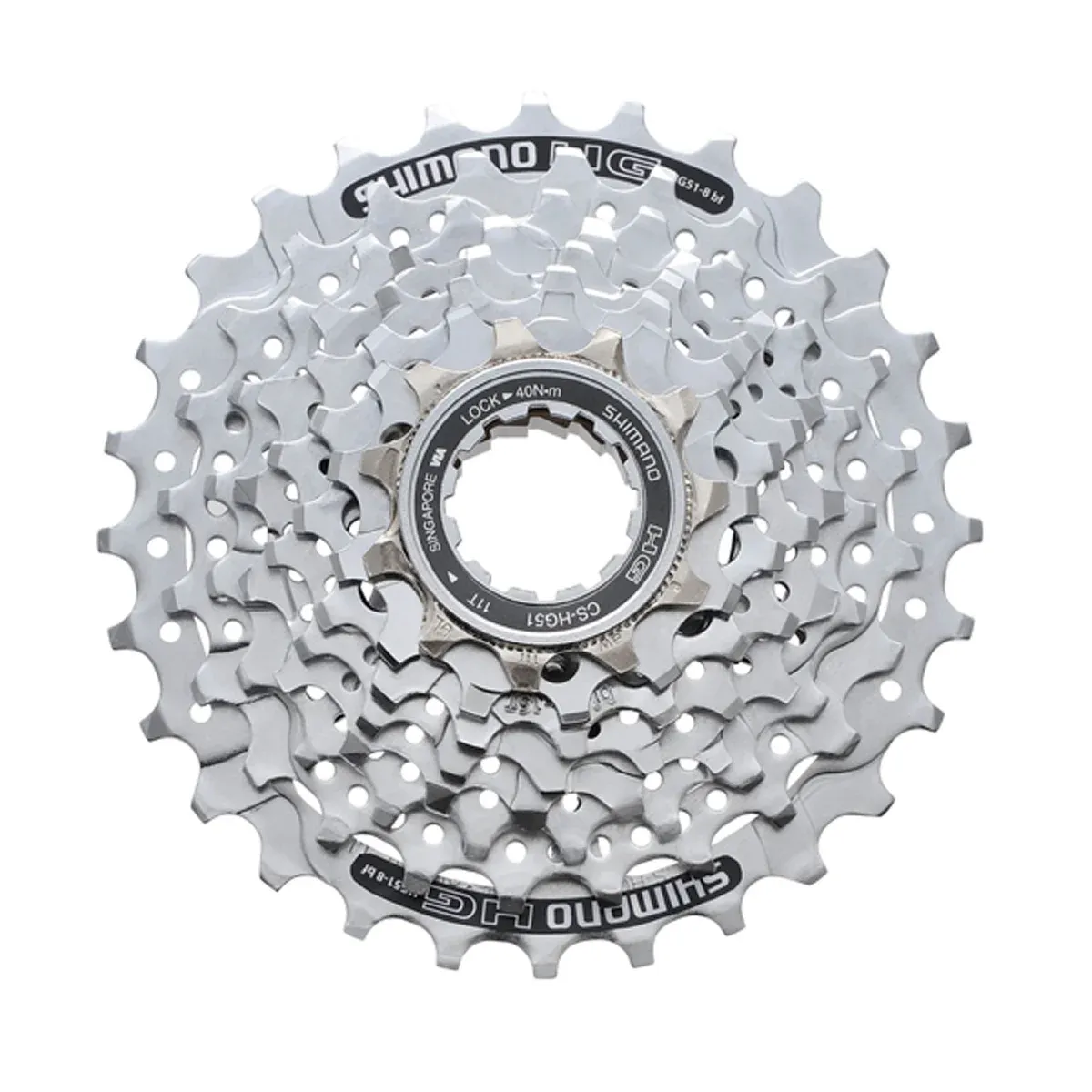Shimano Alivio CS-HG51 kassett 8-delad