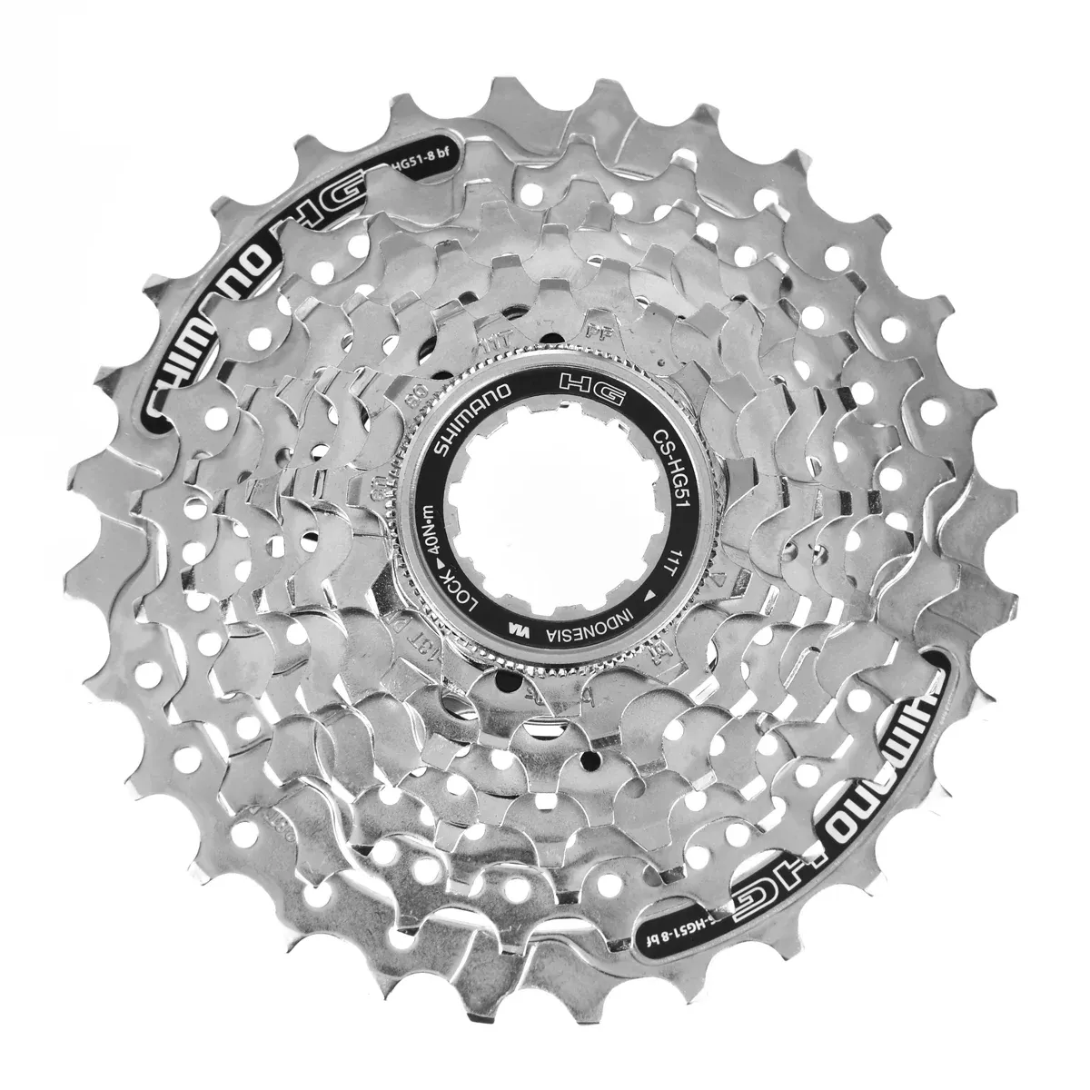 Shimano Alivio CS-HG51 kassett 8 vxl