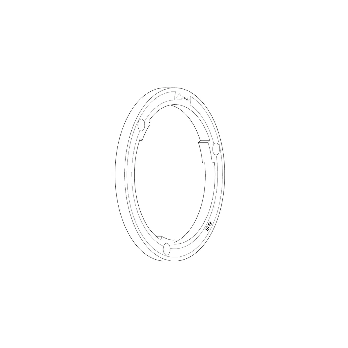 Shimano CS-HG70-I kassettspacer 3,0 mm
