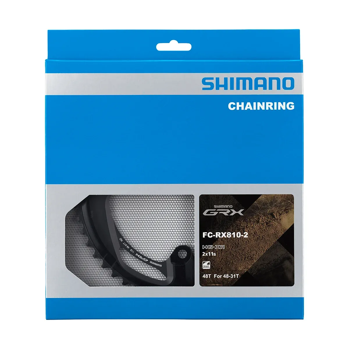 Shimano GRX FC-RX810-2 kedjedrev 48T