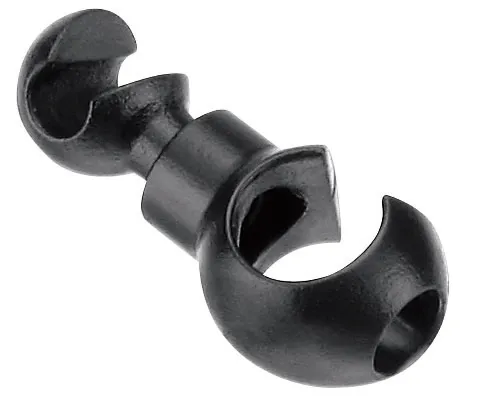 Kabelhållare Jagwire Rotating Hook E-shift + brake Svart (4st)