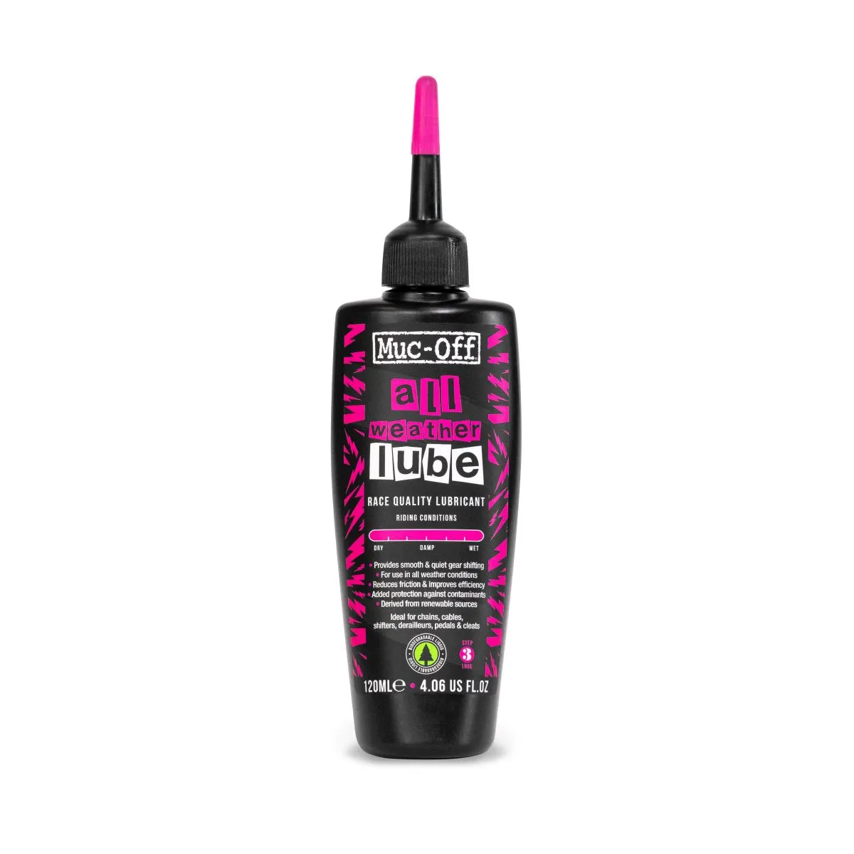 MUC-OFF All Weather Lube kedjeolja 120 ml