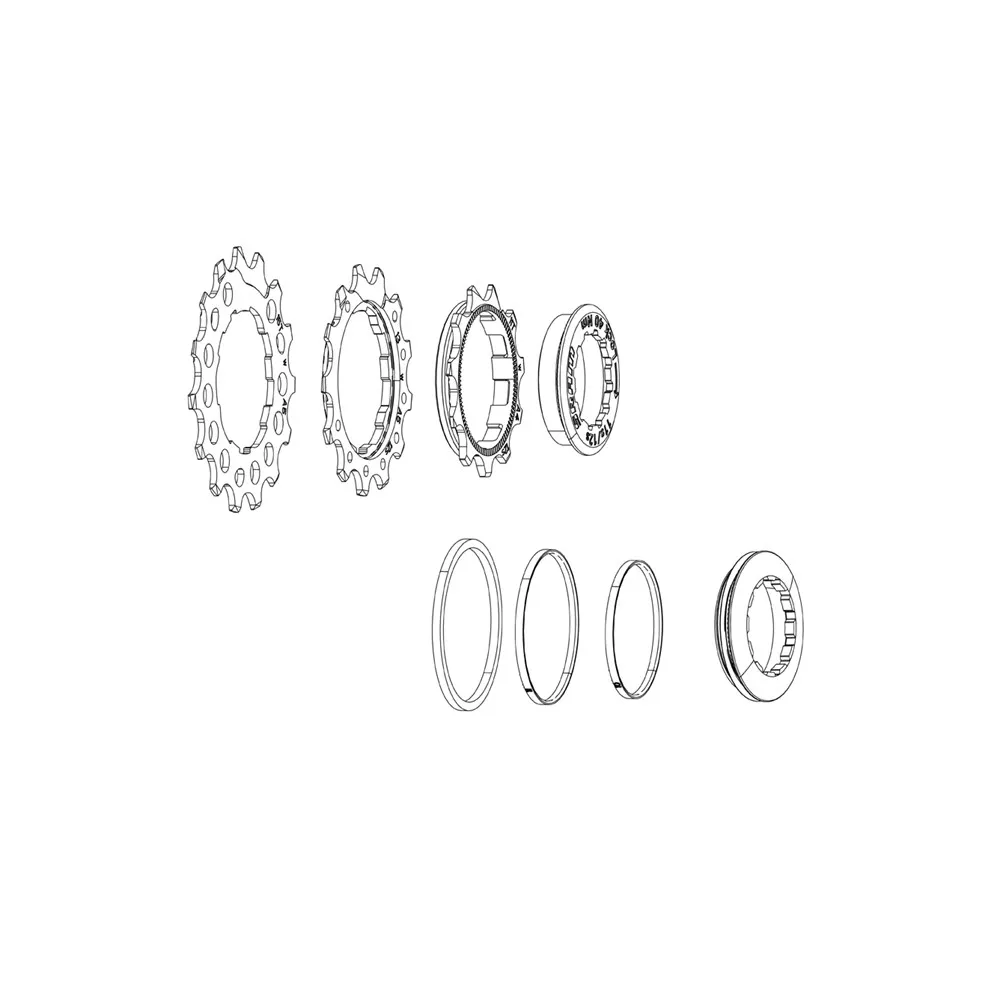 SRAM PG-1231 kassettkuggar 12-delat
