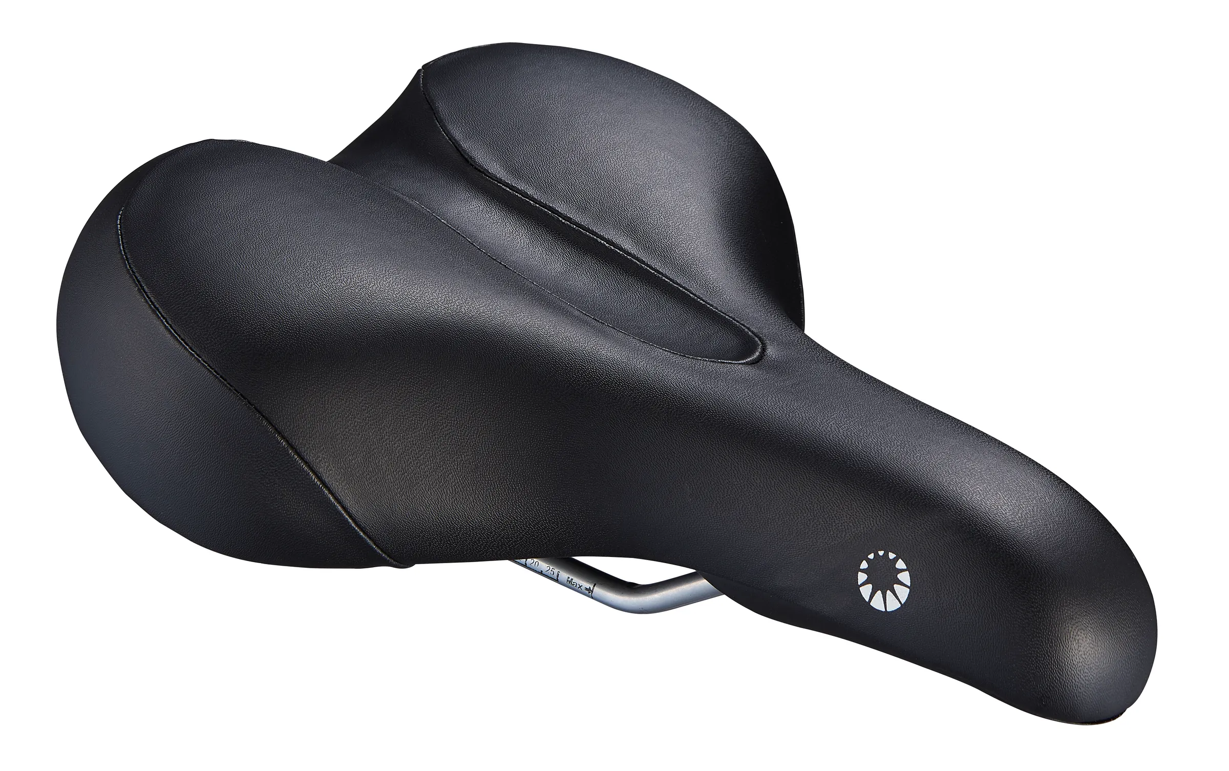 Sadel Bike Attitude Shopping 200x270mm Svart