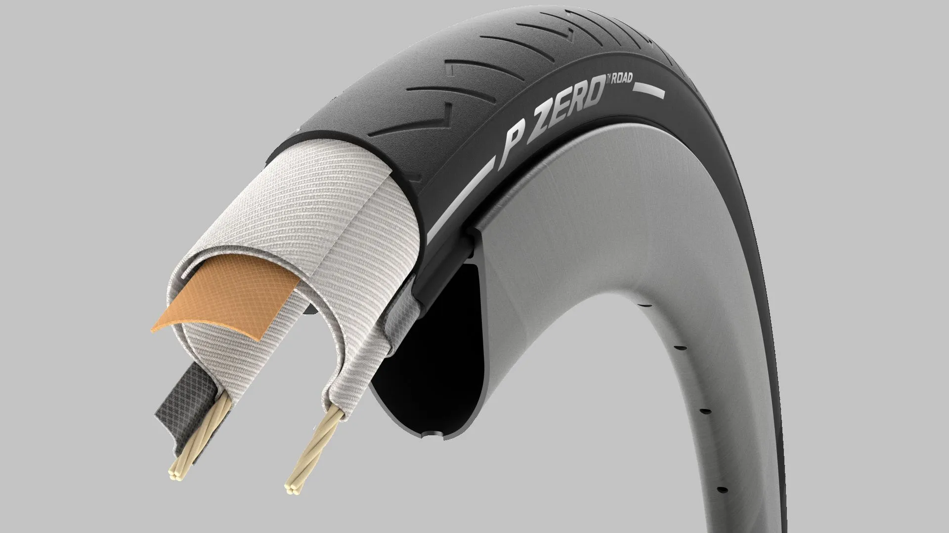 Däck Pirelli P ZERO Road 700x28 Svart