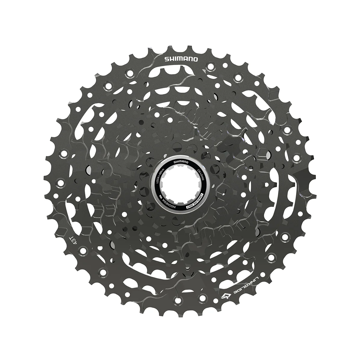 Shimano CS-LG400-10 kassett 10-delad