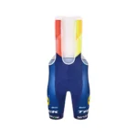 Short Santini Trek Replica Bib Medium Blue/Yellow