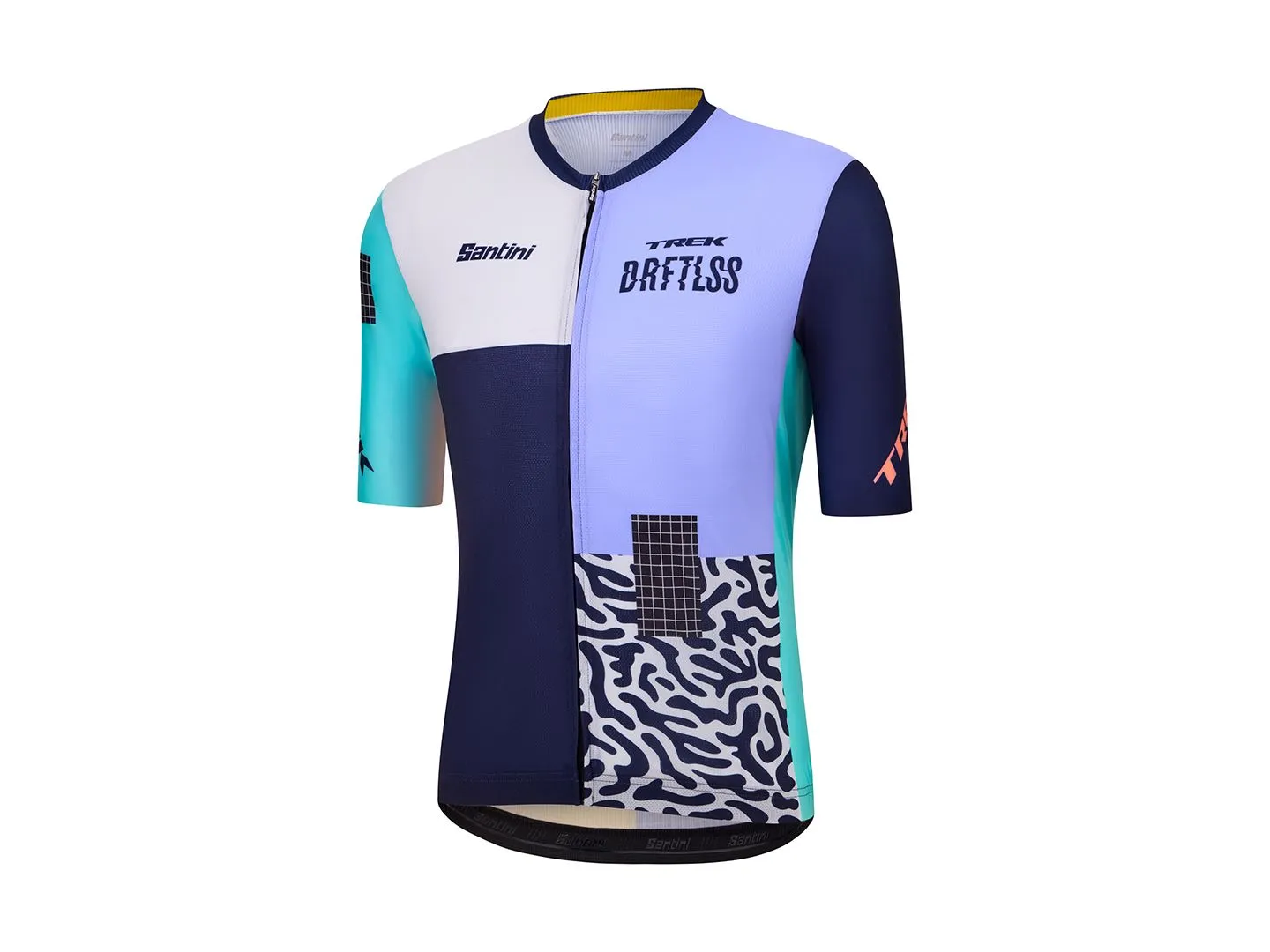 Jersey Santini Trek Driftless Replica X-Small Blue