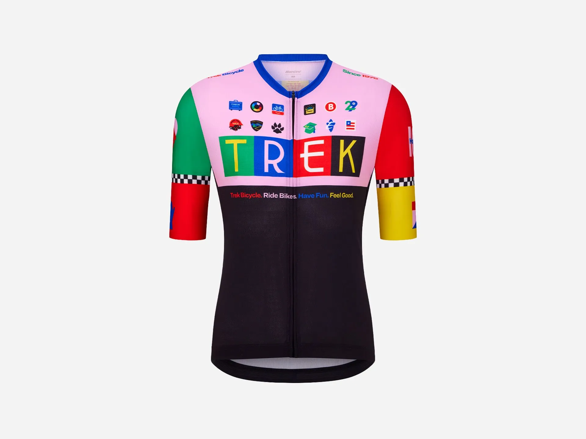 Jersey Trek The First 50 X-Small Black/Pink