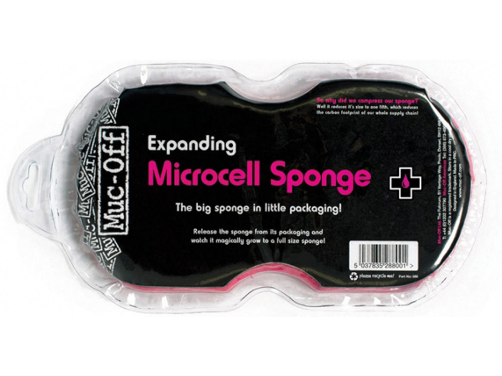 MUC-OFF Expanding Sponge microcell