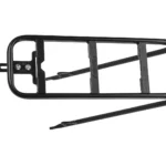 Pakethållare Electra aluminium MIK HD Svart fram
