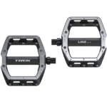 Pedal Trek Line Pro platt Svart