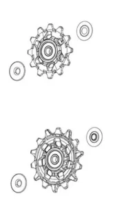 SRAM Force eTap AXS pulley kit