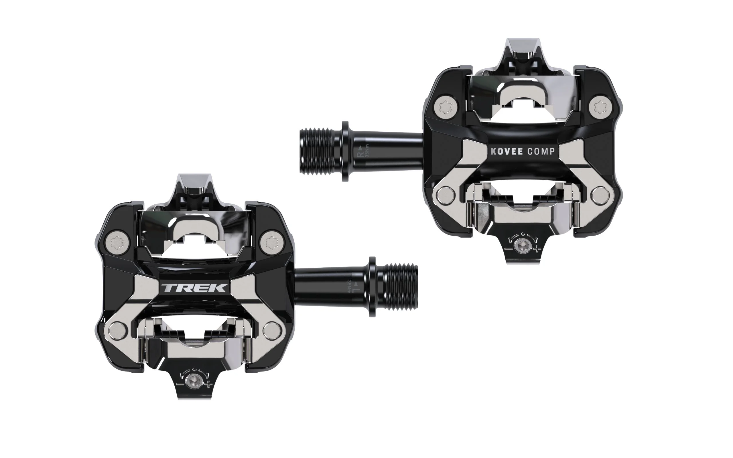 Pedal Trek Kovee Comp Svart