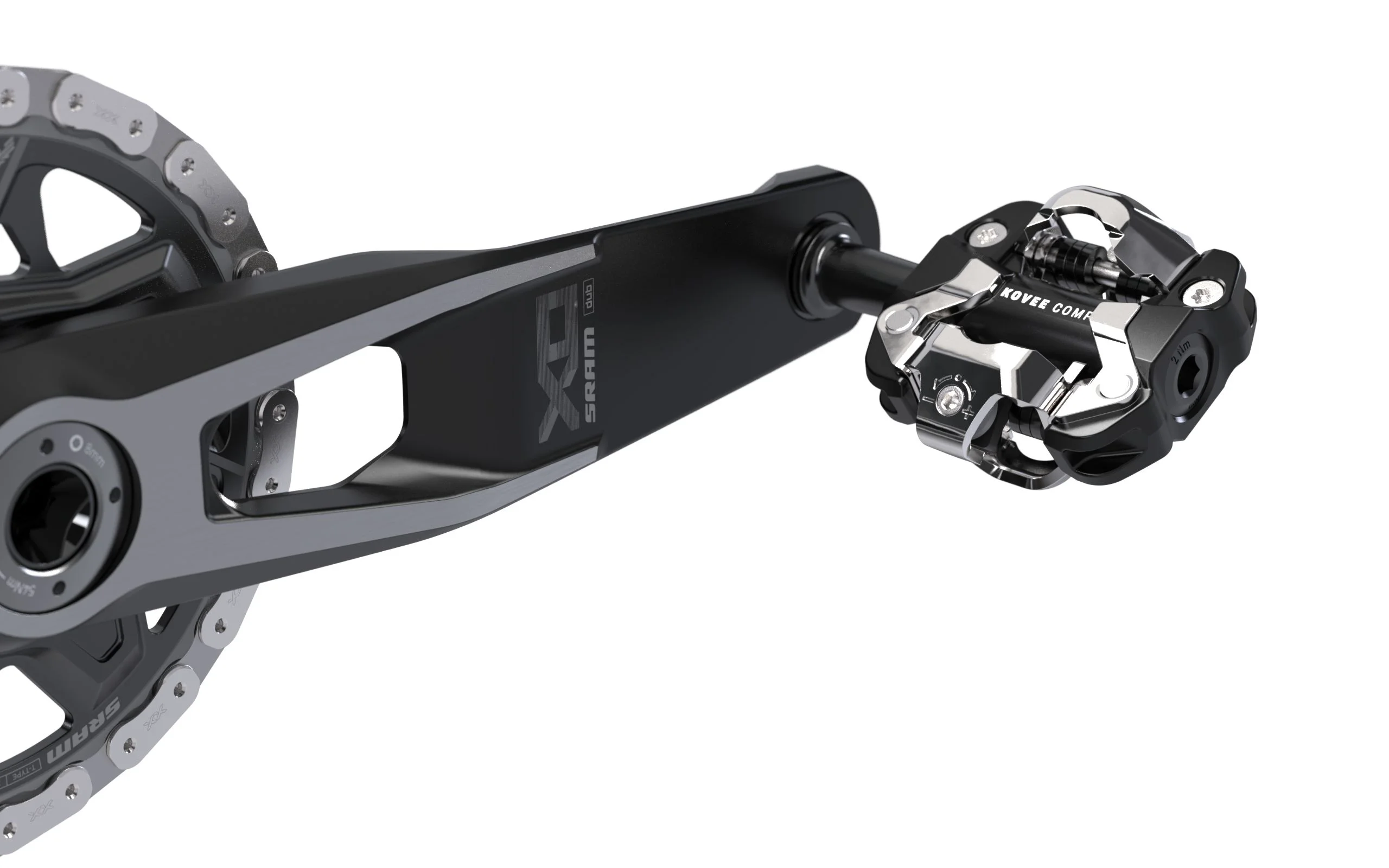 Pedal Trek Kovee Comp Svart