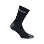 Sock Rapha Logo Large Black/Grey