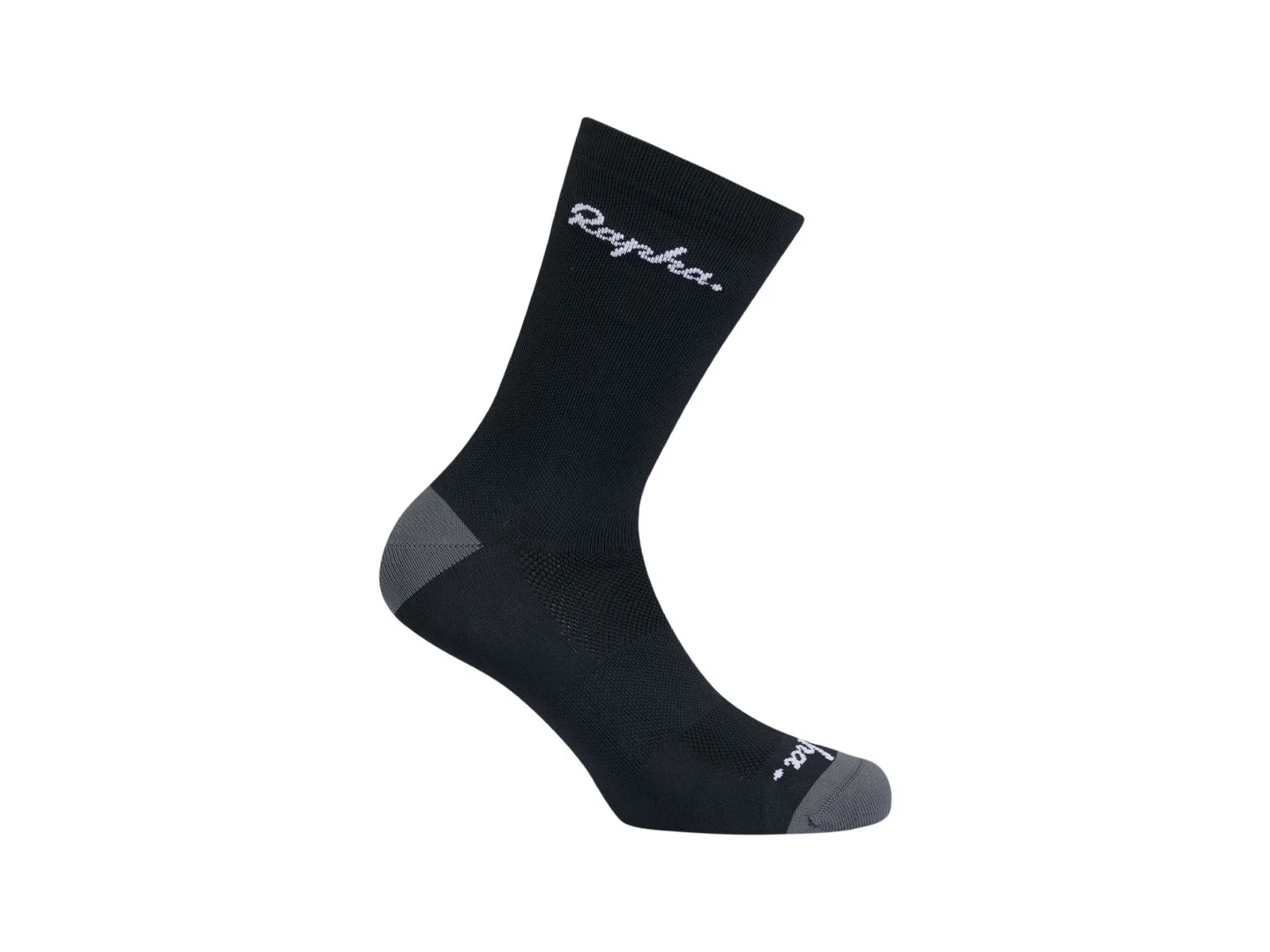 Sock Rapha Logo Large Black/Grey