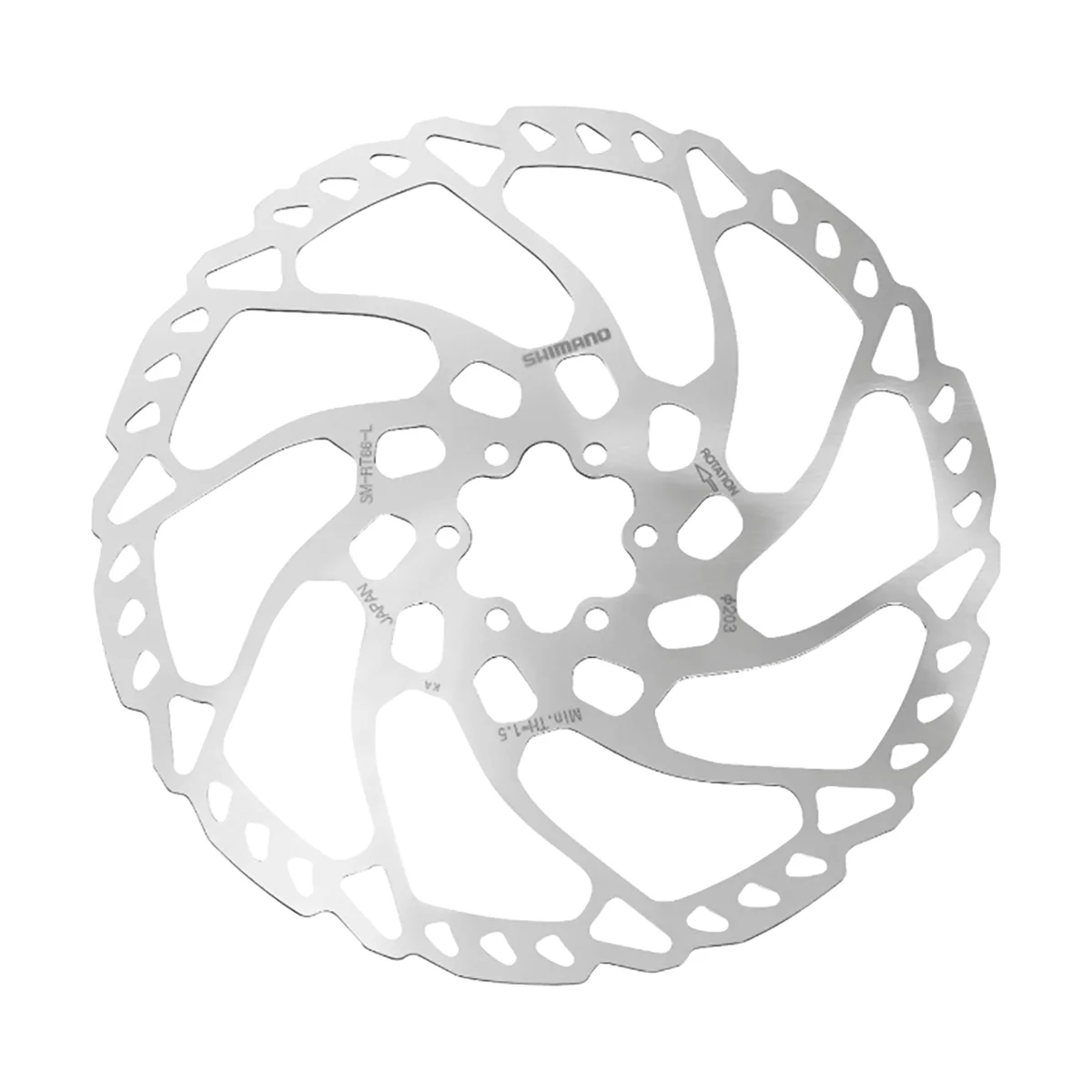 Shimano SM-RT66 rotor 203mm 6-bult